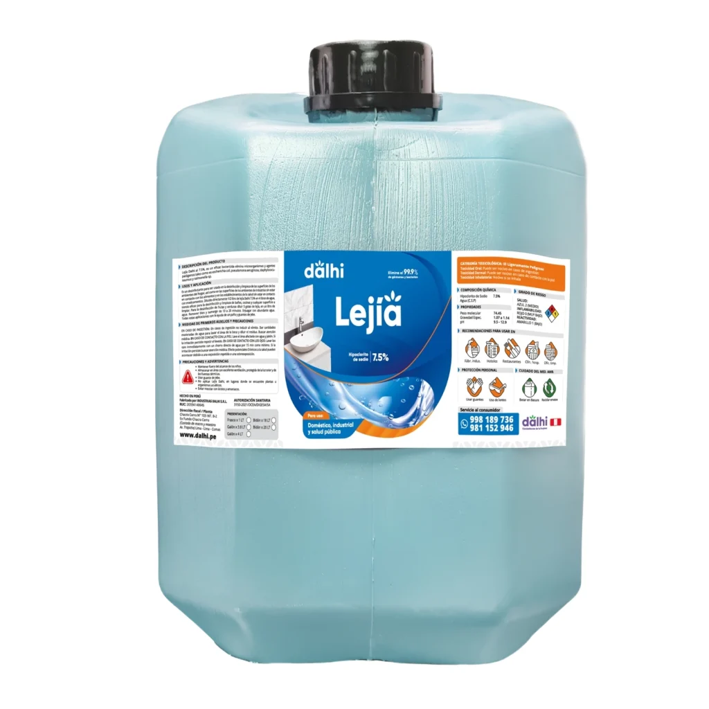 Lejía Concentrada 7.5%