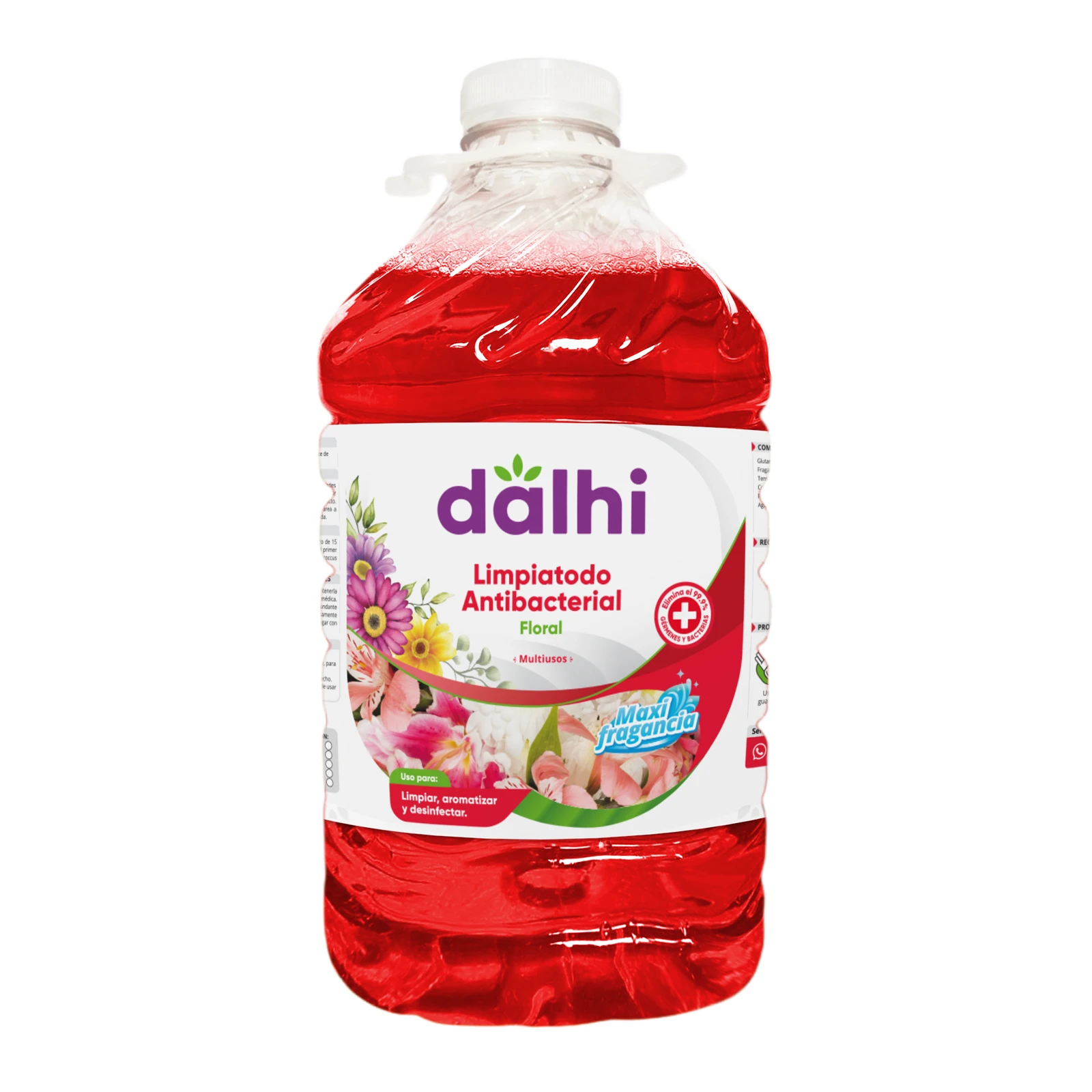 Limpiatodo Dalhi Floral - 3.8 litro